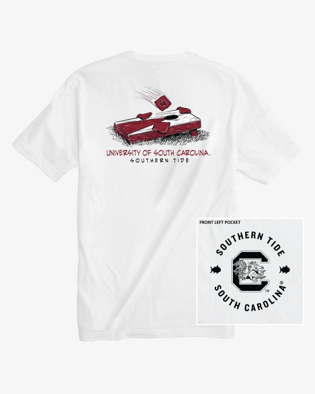 USC Gamecocks Cornhole T-Shirt